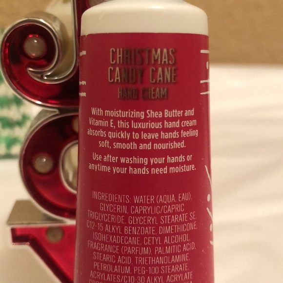 New Christmas Candy Cane Shea Butter Hand Cream & Crushed Candy Cane Hand Gel - Picture 5 of 5